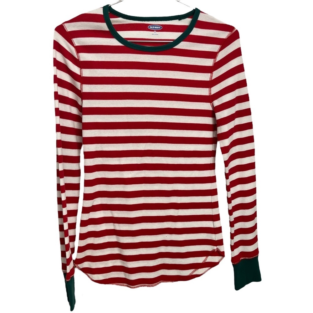Old Navy Women’s Striped Thermal Top Size L Tall